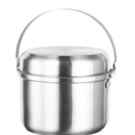 Juego de ollas de cocina transportable 7 piezas - #61117 INOXIBAR - Imagen 3