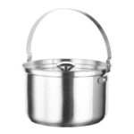 Juego de ollas de cocina transportable 7 piezas - #61117 INOXIBAR - Imagen 4